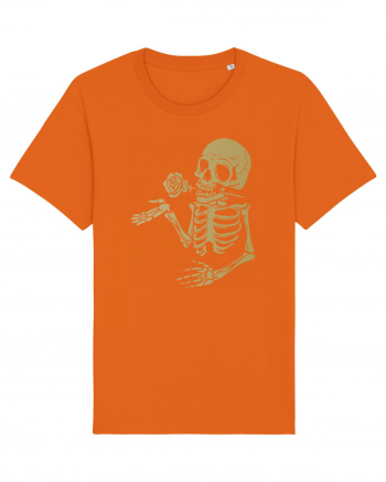 Skeleton Gold Rose Bright Orange