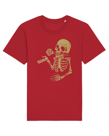 Skeleton Gold Rose Red