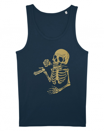 Skeleton Gold Rose Navy