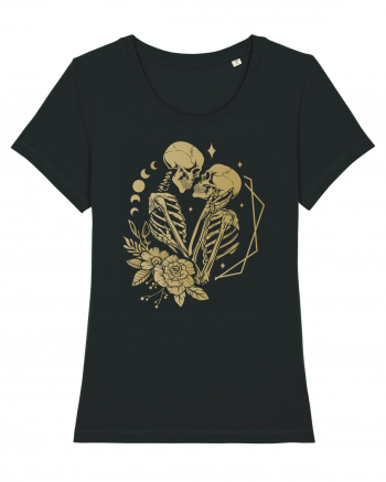 Lovers Skeleton Celeastial KIss Black