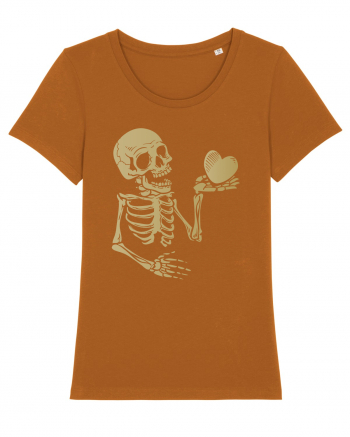 Skeleton Golden Heart Roasted Orange