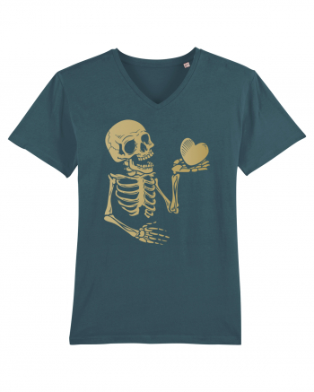 Skeleton Golden Heart Stargazer