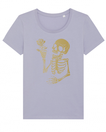 Skeleton Happy with Golden Rose Lavender