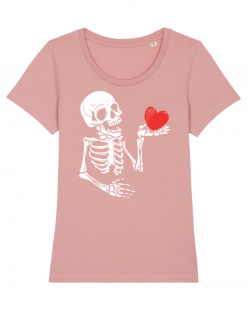 Skeleton Red Heart Canyon Pink