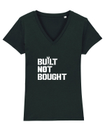 Built not Bought Tricou mânecă scurtă guler V Damă Evoker
