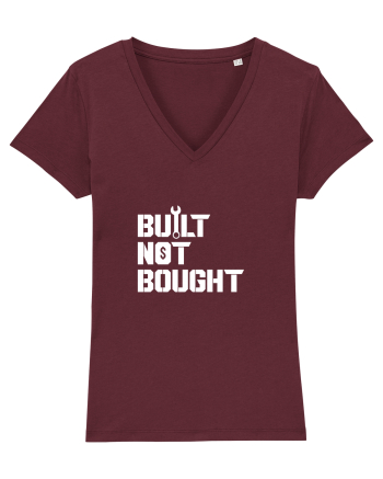 Built not Bought Burgundy