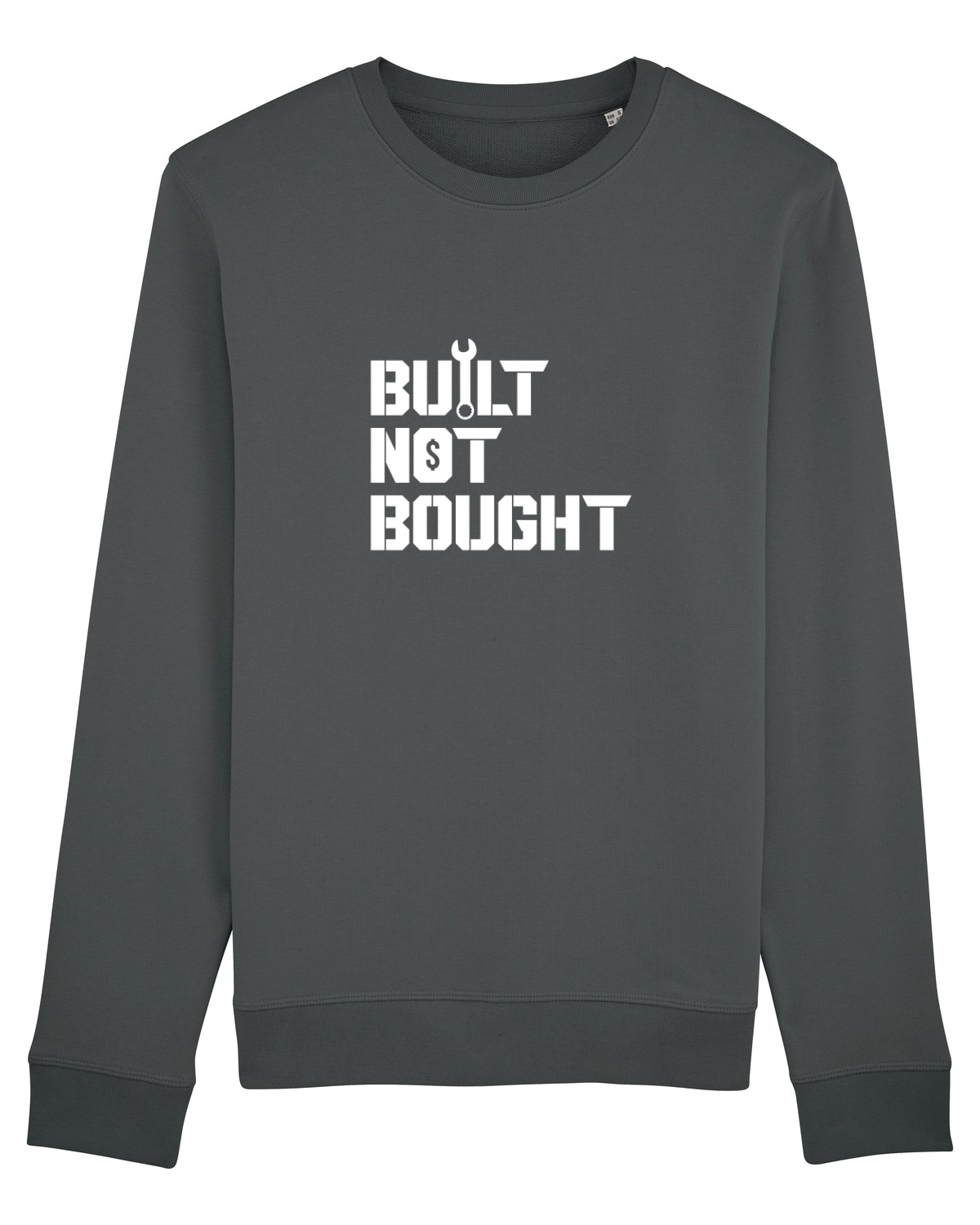 Bluză mânecă lungă Unisex Rise Anthracite