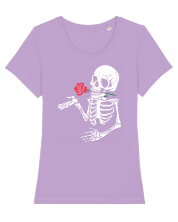 Skeleton Red Rose Lavender Dawn