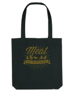 Meat is murder Sacoșă textilă