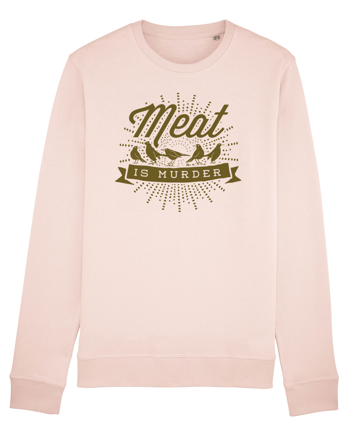 Bluză mânecă lungă Unisex Rise Candy Pink