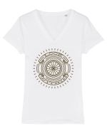 Look Within Tricou mânecă scurtă guler V Damă Evoker