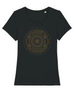 Look Within Tricou mânecă scurtă guler larg fitted Damă Expresser