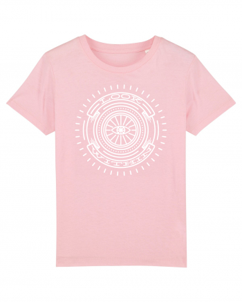 Look Within -  white Cotton Pink