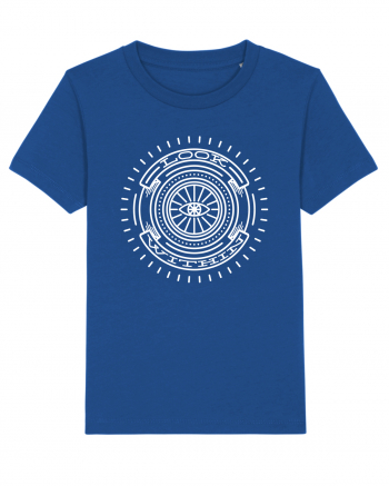Look Within -  white Majorelle Blue