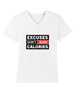 Burn Calories Tricou mânecă scurtă guler V Bărbat Presenter
