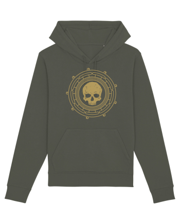 Skull mandala Khaki