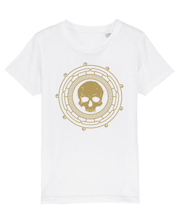 Skull mandala White