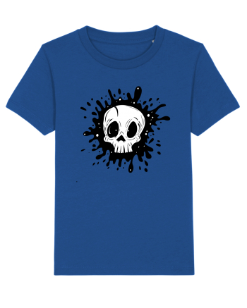 Skull illustration Majorelle Blue
