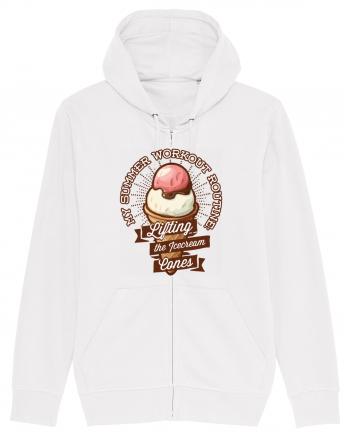 Sport de vara - lifting icecream cones White