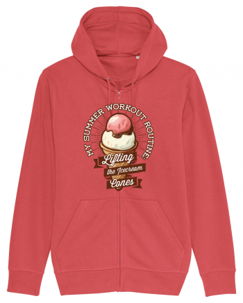 Sport de vara - lifting icecream cones Carmine Red