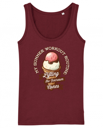 Sport de vara - lifting icecream cones Burgundy