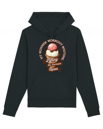 Sport de vara - lifting icecream cones Black