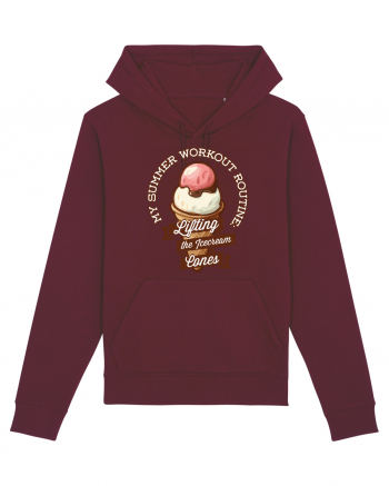 Sport de vara - lifting icecream cones Burgundy