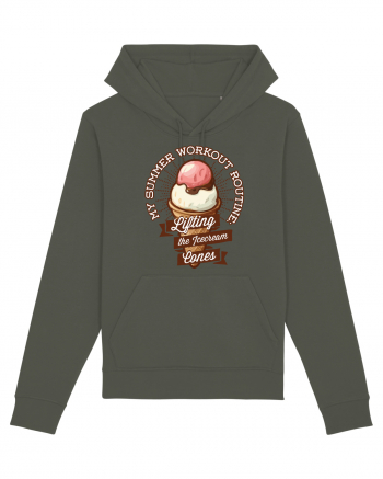 Sport de vara - lifting icecream cones Khaki