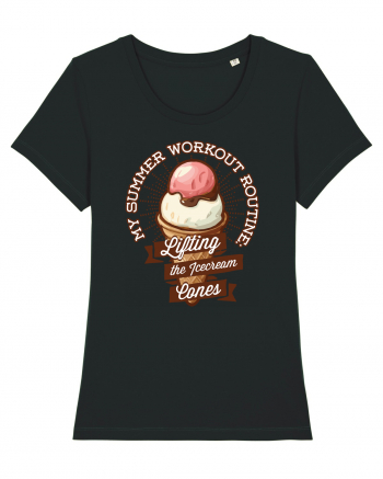 Sport de vara - lifting icecream cones Black