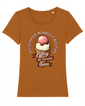 Sport de vara - lifting icecream cones Roasted Orange