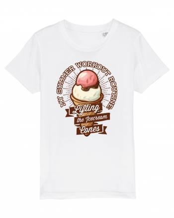 Sport de vara - lifting icecream cones White