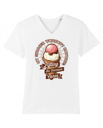Sport de vara - lifting icecream cones White