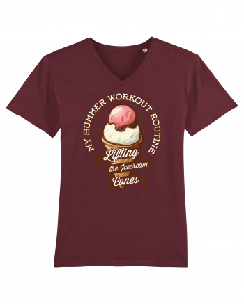 Sport de vara - lifting icecream cones Burgundy