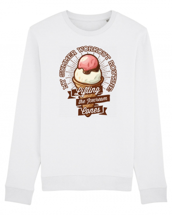 Sport de vara - lifting icecream cones White