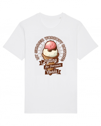 Sport de vara - lifting icecream cones White