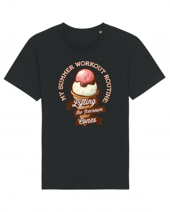 Sport de vara - lifting icecream cones Black