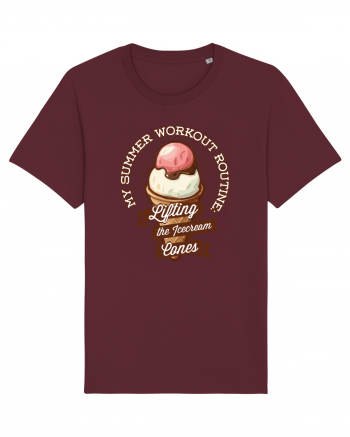Sport de vara - lifting icecream cones Burgundy