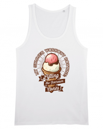 Sport de vara - lifting icecream cones White