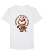 Sport de vara - lifting icecream cones Tricou mânecă scurtă guler larg Bărbat Skater