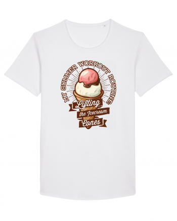 Sport de vara - lifting icecream cones White