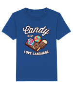 Candy is my love language Tricou mânecă scurtă  Copii Mini Creator