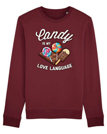 Candy is my love language Burgundy