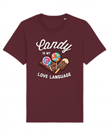 Candy is my love language Burgundy