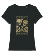 The Lovers Celestial Tarot Tricou mânecă scurtă guler larg fitted Damă Expresser