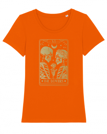 The Lovers Celestial Tarot Bright Orange