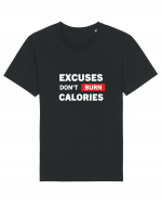 Burn Calories Tricou mânecă scurtă Unisex Rocker