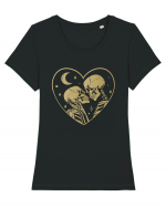 The Lovers Golden Heart Tricou mânecă scurtă guler larg fitted Damă Expresser