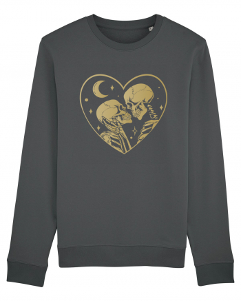 The Lovers Golden Heart Anthracite