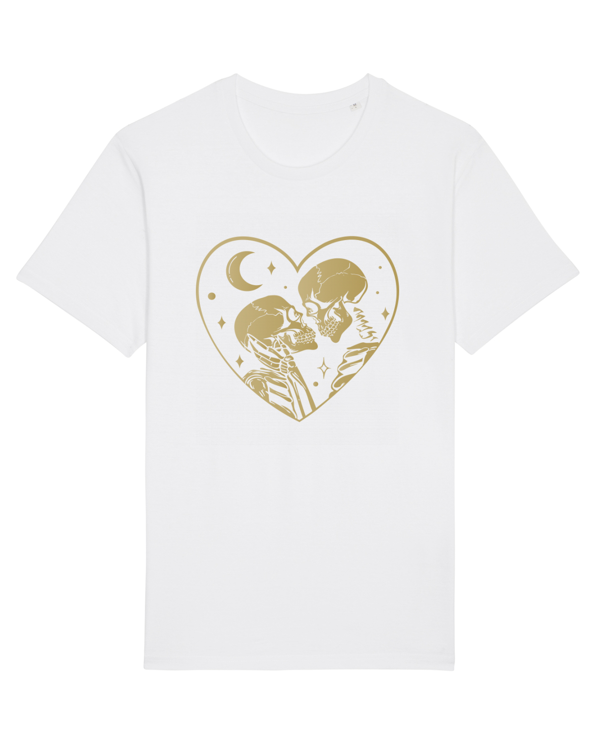 Tricou mânecă scurtă Unisex Rocker White
