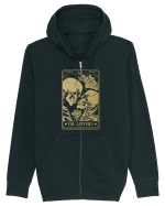 The Lovers Golden Tarot Hanorac cu fermoar Unisex Connector